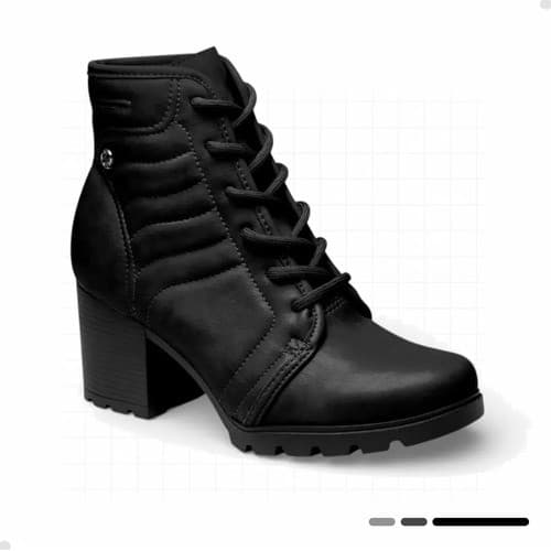 Bota Coturno Feminino Dakota Salto Baixo Estiloso Envio24hrs