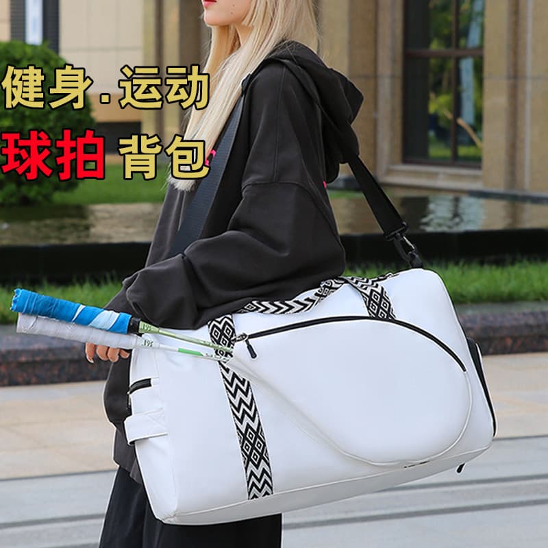 Grande capacidade leve mochila de Badminton ao ar livre saco raquete de tênis saco de viagem das mulheres dos homens esp
