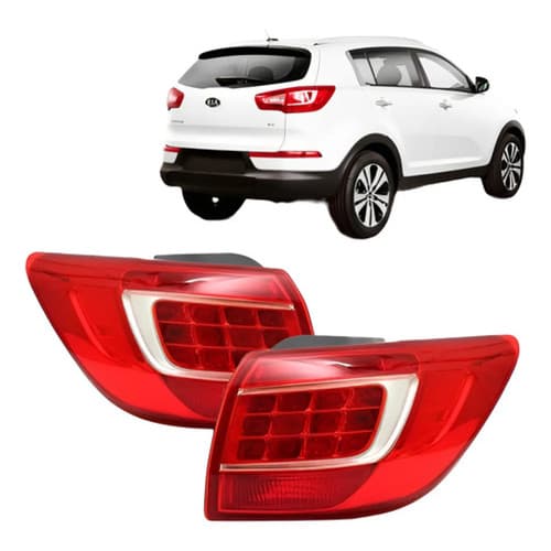 Par Lanterna Traseira Sportage 2011 A 2013
