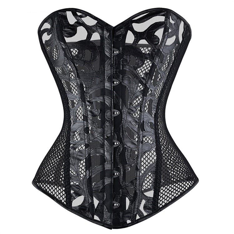 Novo estilo palácio vestido de casamento simples espartilho respirável gaze verão estilo fino corpo moldar corpo colete