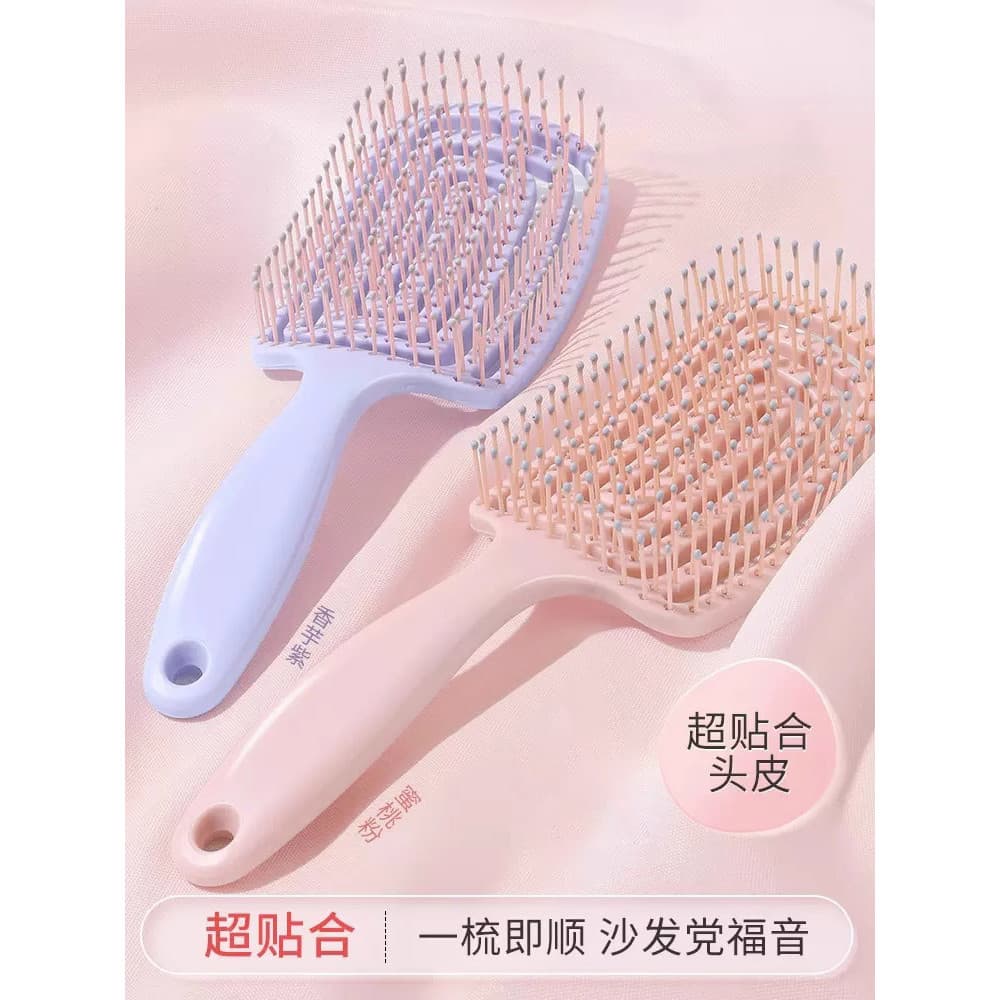 Pente superior fofo de caveira alta, pente dedicado antiestático para estilo de cabelo longo, ferramenta útil para coste