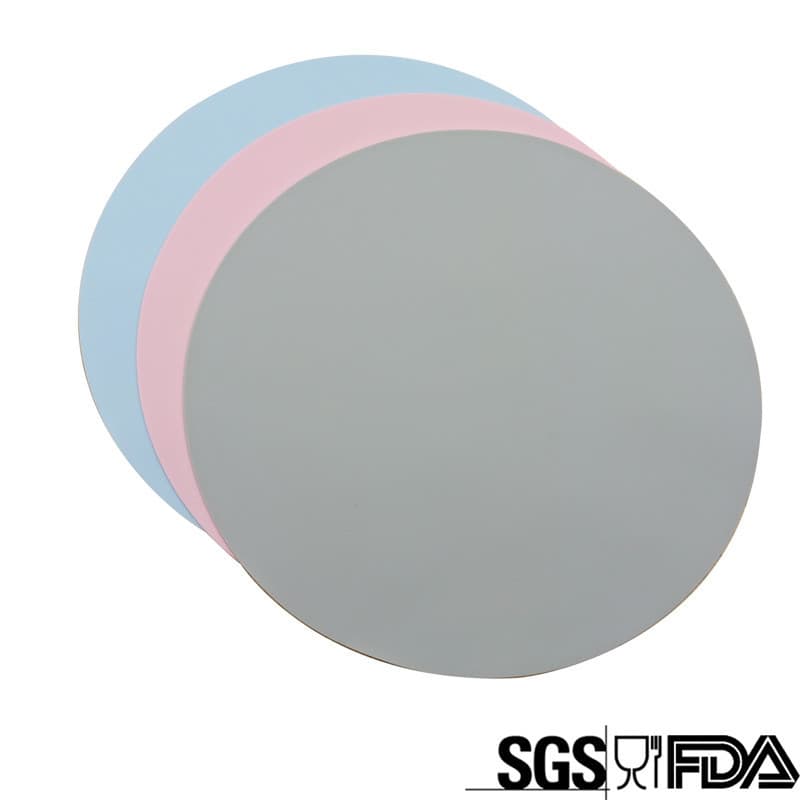 2023 novo estilo na moda Silicone redondo pet Placemat pet dispensador de água almofada bacia almofada isolamento térmic