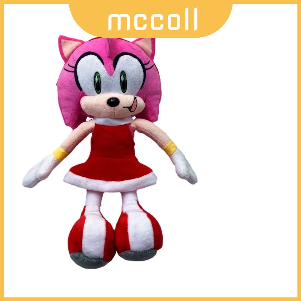 Kawaii E Brinquedo Bonito Da Boneca Do Luxuoso Dos Desenhos Animados Sonic Ideal Para Estudar Dormir 30cm