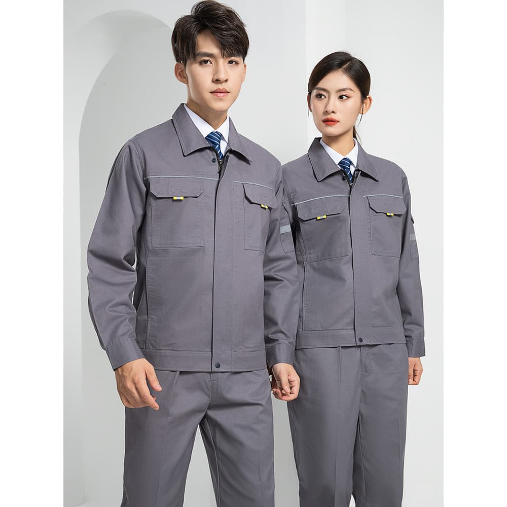 Primavera outono Workwear terno manga longa 4S loja reparação de automóveis fábrica oficina resistente ao desgaste segur