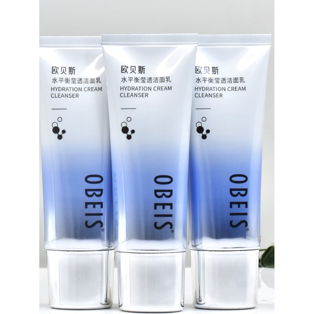 Obes Water Balance Limpador Transparente 110g Hidratante Espuma Hidratante Rico Limpador Facial Refrescante Delicado