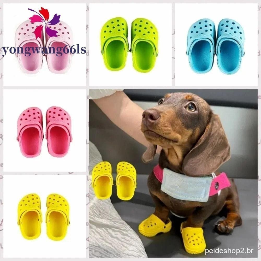 Sapatos Para Cães YONGWANG , Chinelos Grossos E Resistentes Ao Desgaste Gatos , Sandálias Respiráveis Confortáveis Anima