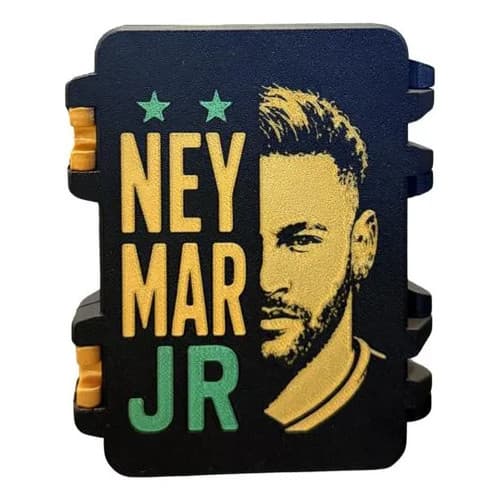 Porta Figurinhas Da Copa Do Mundo Caixa Case Para Cards Neymar