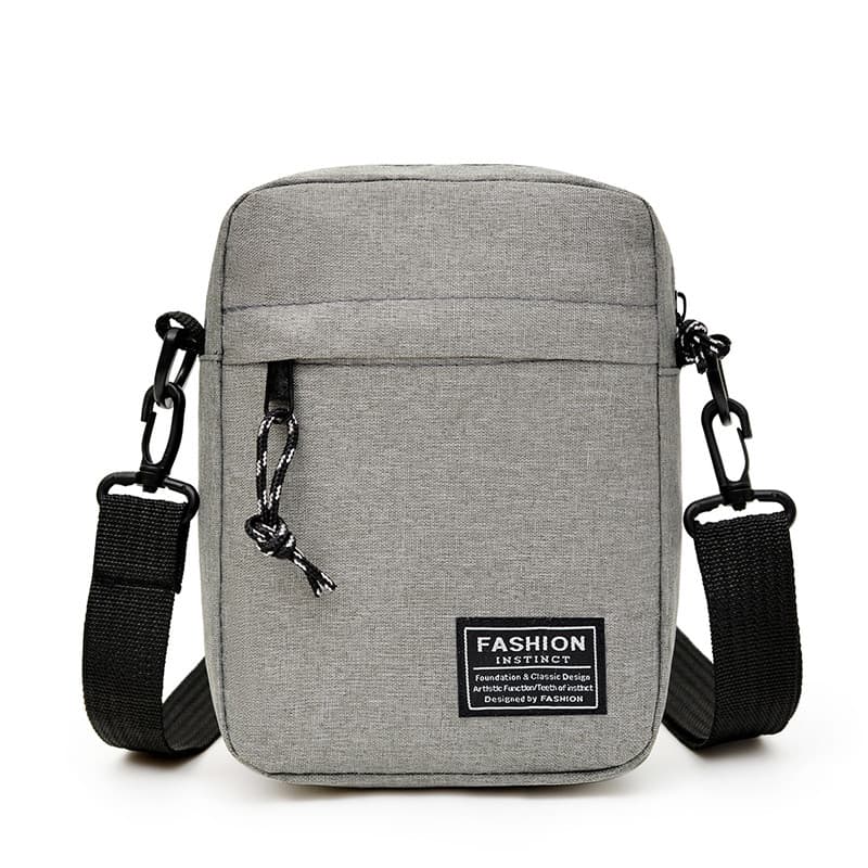Bolsa de ombro pequena masculina, bolsa de ombro pequena, roupa de rua, mensageiro, bolsa para celular, nova mochila peq
