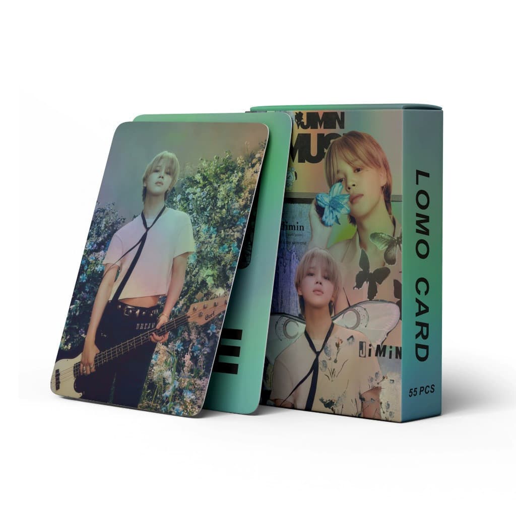 KPOP 55 Pçs/set 2022 BTS Prova Bangtan Boys JIMIN MUSE Photocards Lomo Cartão Postal