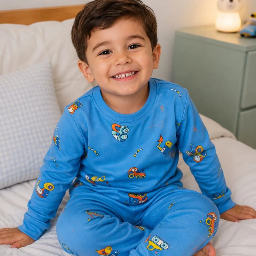 Pijama Infantil Menino Inverno Flanelado 2 Peças Inverno