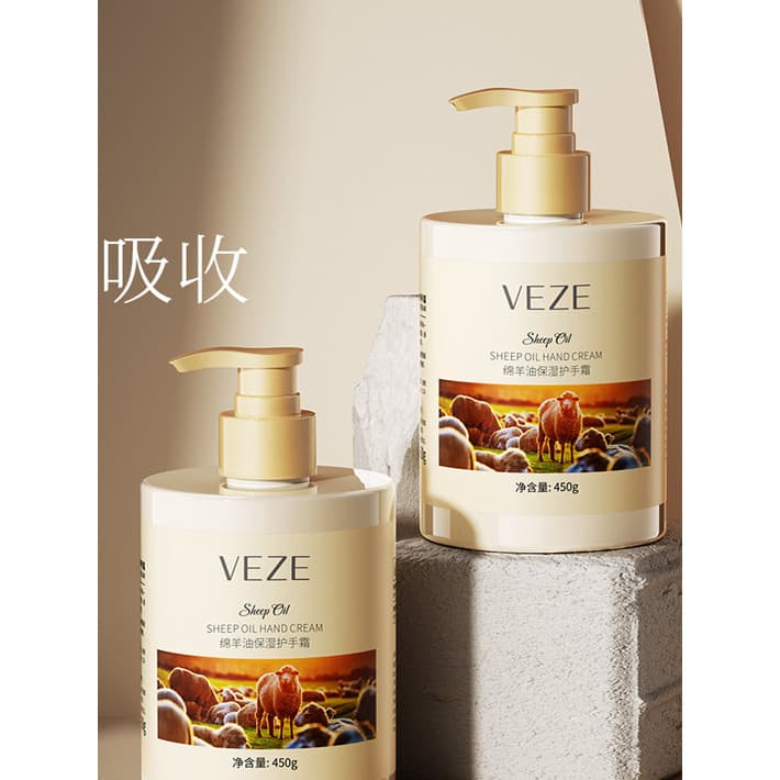 Lanolina Creme para as Mãos Feminino Hidratante Hidratante Rejuvenescedor Pele Anti-secagem Outono Inverno Creme para as