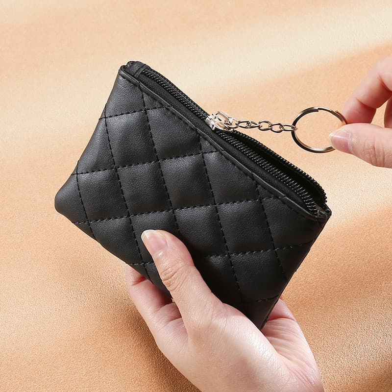 Carteira feminina estilo curto estudante versão coreana bolsa de moedas de alto valor à prova dwaterproof água embreagem