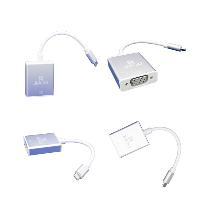 Conversor VGA Para USB-C Adaptador USB Tipo C 3.1