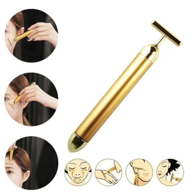 Aparelho Massageador Energy Beauty bar Facial Vibratorio Anti Rugas Olheiras Papada Envelhecimento