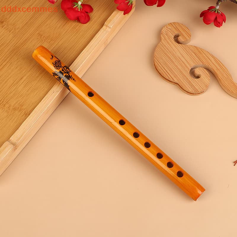 [Ddddxcemmes] 1 flauta de bambu tradicional chinesa, 6 furos, adequada para iniciantes.