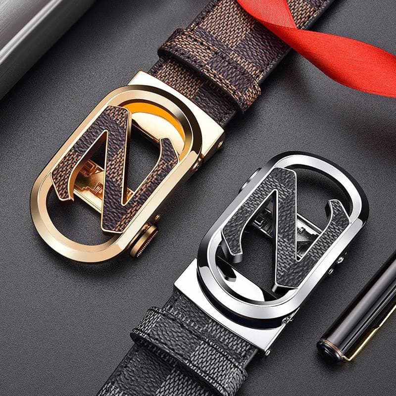 cinto masculino couro legítimo cinto masculino plus size ✷Cinto masculino de couro genuíno juventude moda All-Match calç