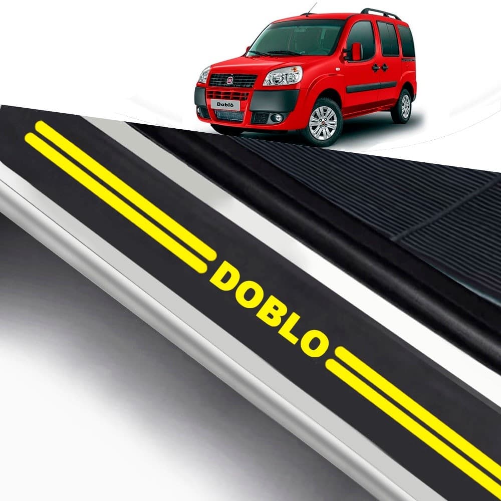 Soleira De Porta Fiat Doblo Modelo Universal Carro personalizado