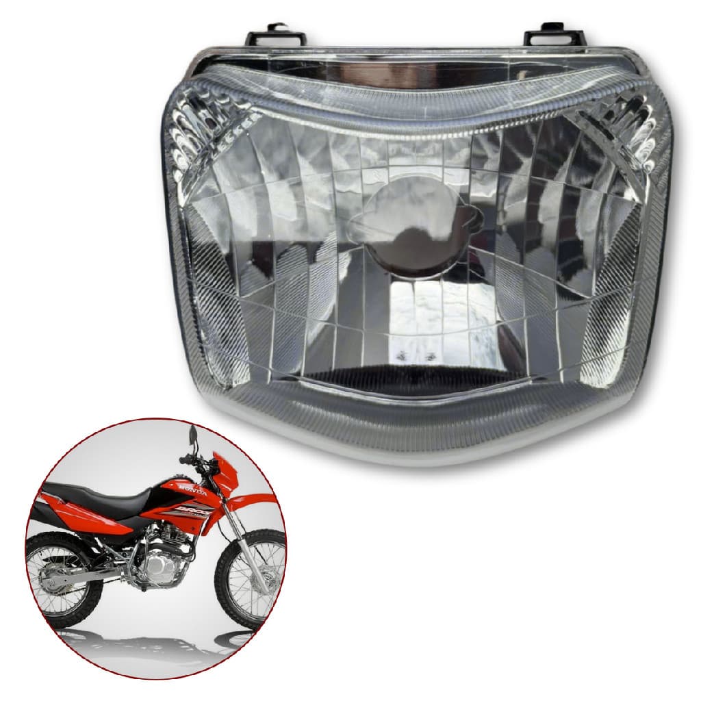 Farol Bloco Óptico Cristal NXR Bros 125 150 2009 a 2013