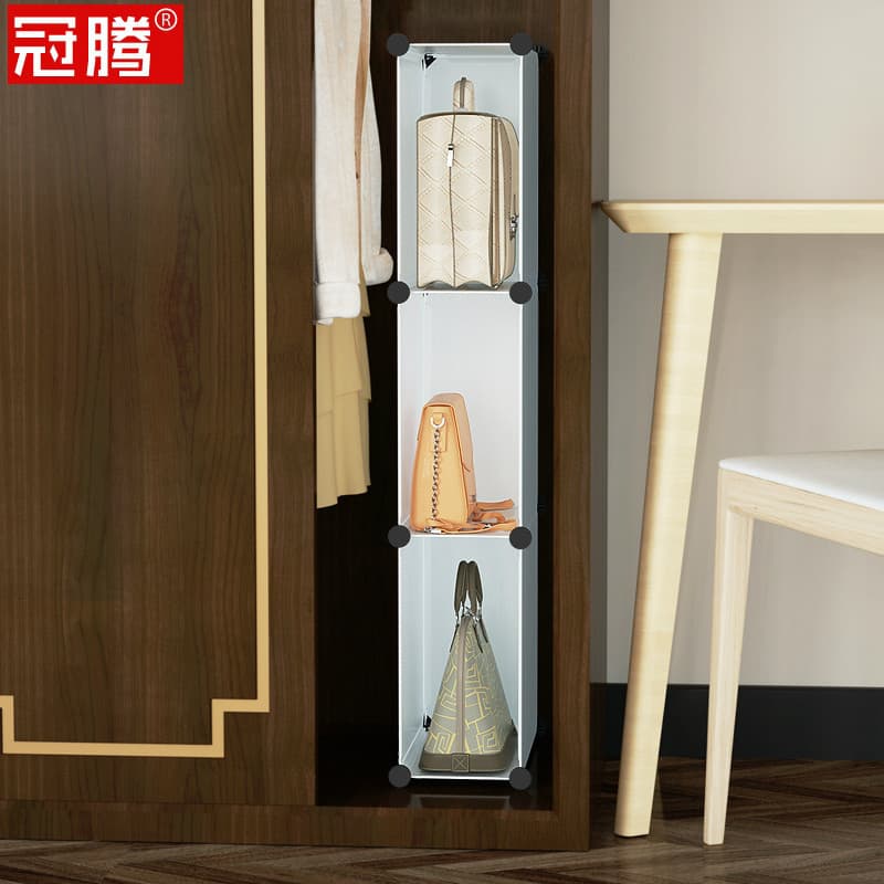 Atrás da porta saco de armazenamento ferramenta útil Rack de armazenamento estilo estreito 20cm gabinete para saco estil