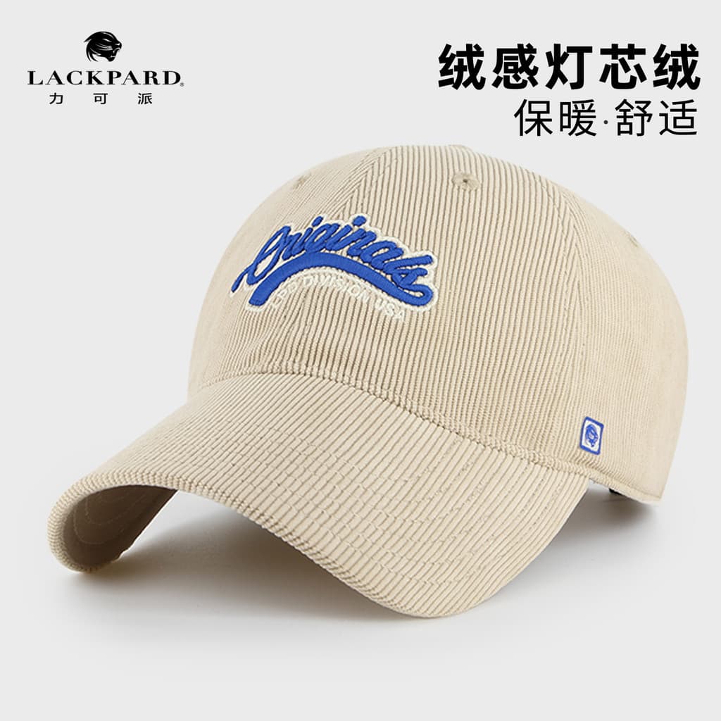 Lackpard chapéu masculino outono inverno veludo quente à prova de vento à prova de frio Plus Size boné grande circunferê