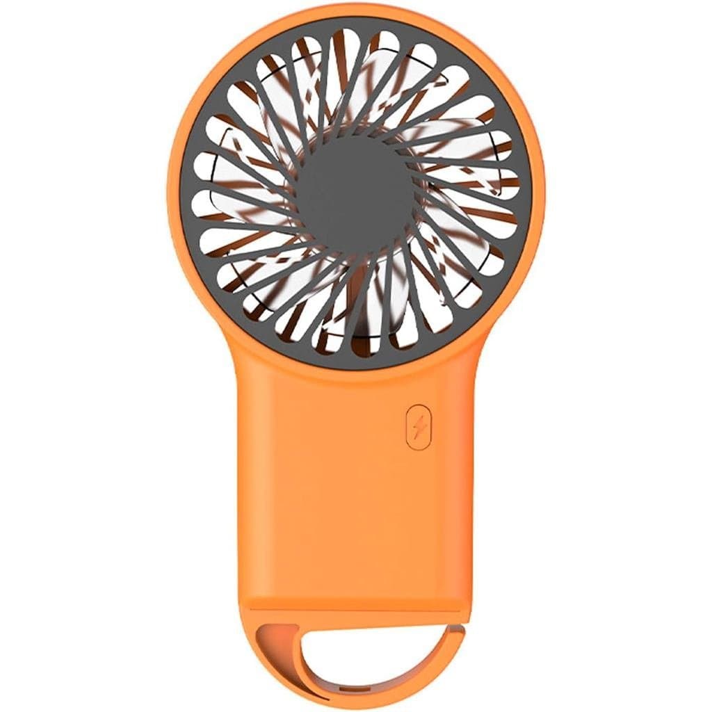 Mini Ventilador Portátil, Design Fofo, Ventilador Pessoal de Mesa Pequeno com 3 Velocidades e Base, Ventilador Leve para