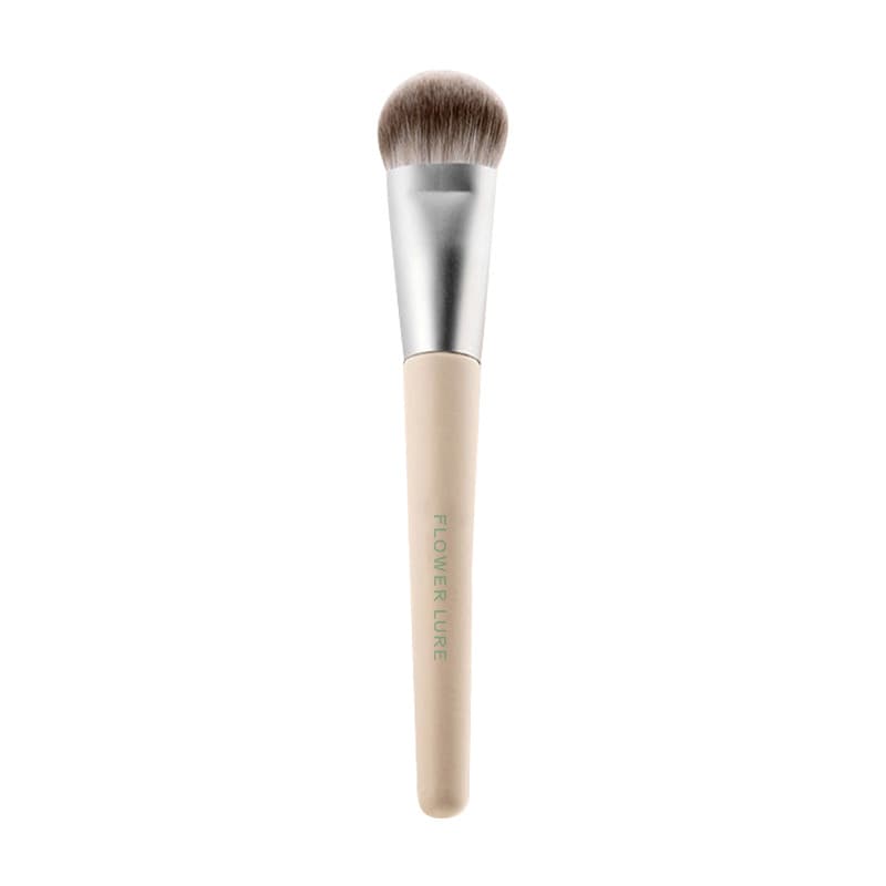 Ode para a flor fundação creme escova macio fofo ponto maquiagem fixação cabeça redonda portátil sombra destaque escova