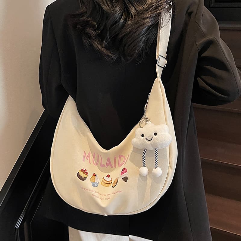 bolsa transversal feminino bolsa feminina Saco de bolinho nicho Design saco senhoras 2025 novo estilo trabalho Commuter