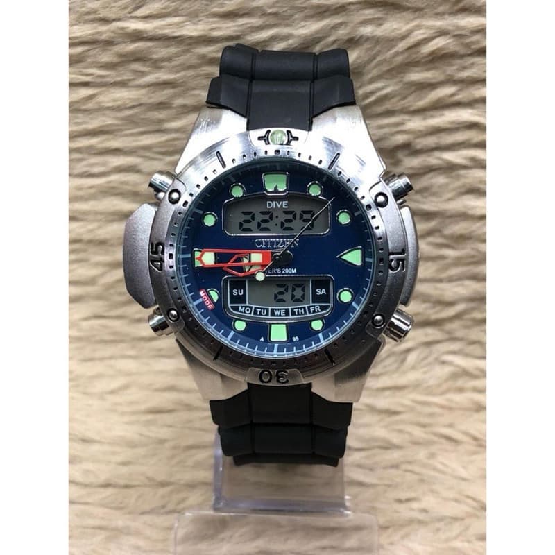 Mega Promoção de lançamento Relógio Multifuncional masculino Aqualand JP 1060 Pulseira de Borracha Envio Rápido...