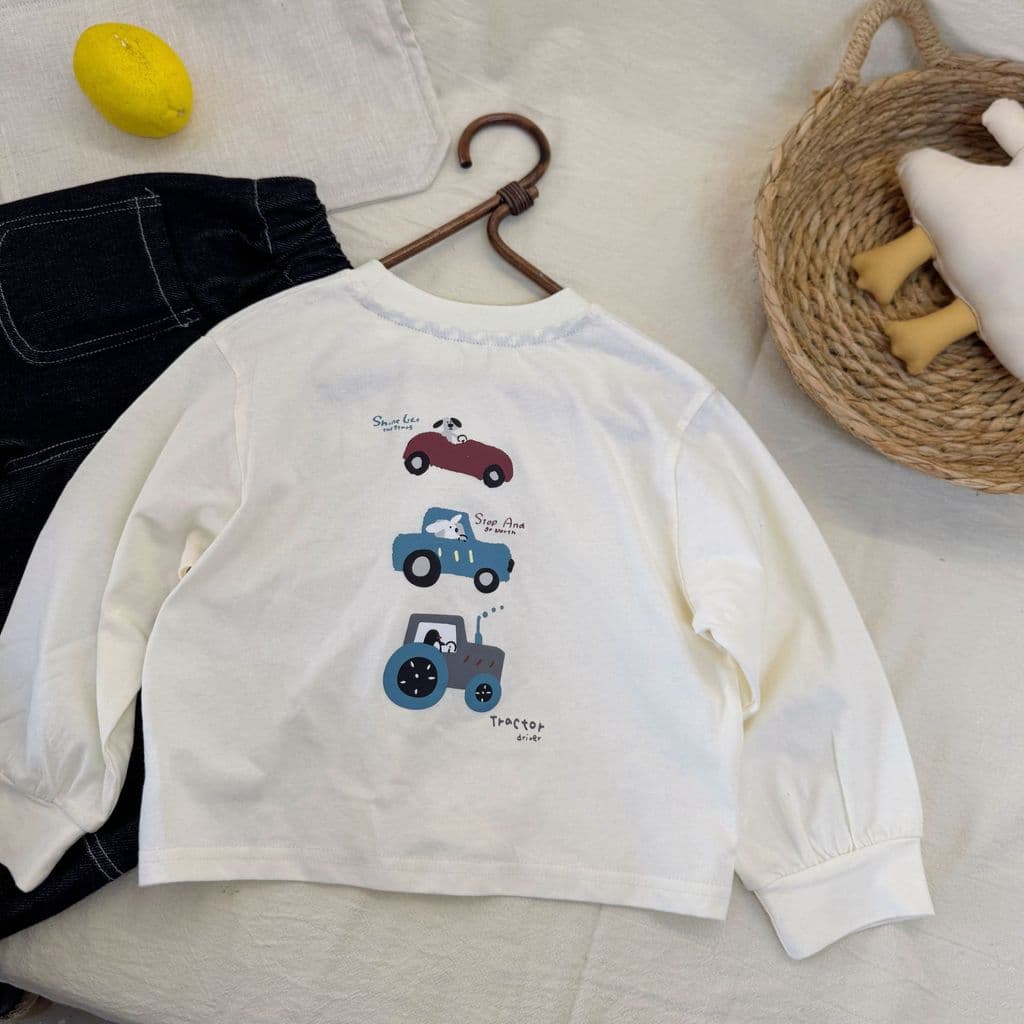 Contador versão coreana estilo primavera crianças em torno do pescoço dos desenhos animados camiseta meninos Casual esti