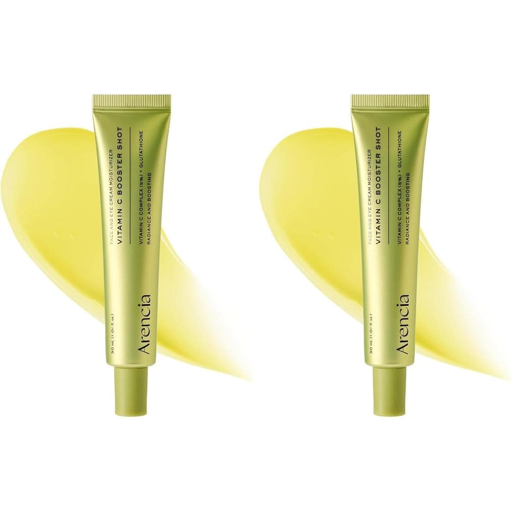 Sérum Arencia Vitamin C Booster Shot com Niacinamida e Vitamina E para Cuidado de Manchas Escuras, Linhas Finas e Rugas,