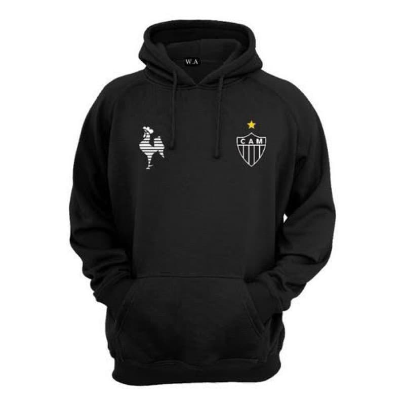 Moletom Masculino Time Mineiro Galo doido Blusa de Frio Torcedor Galão da Massa Atletico Mineiro Confortável
