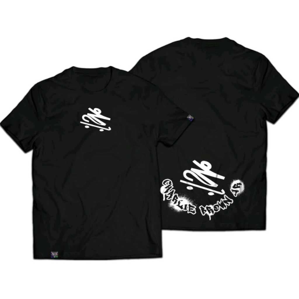 Camiseta Estampada Charlie Brown Jr. Moda Skate  Skateboard Lif Hip Hop Rap Rock 100% algodão