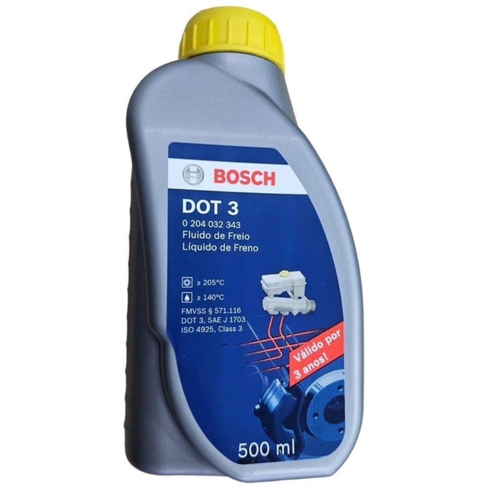 FLUIDO  DE  FREIO DOT3 500ML  BOSCH