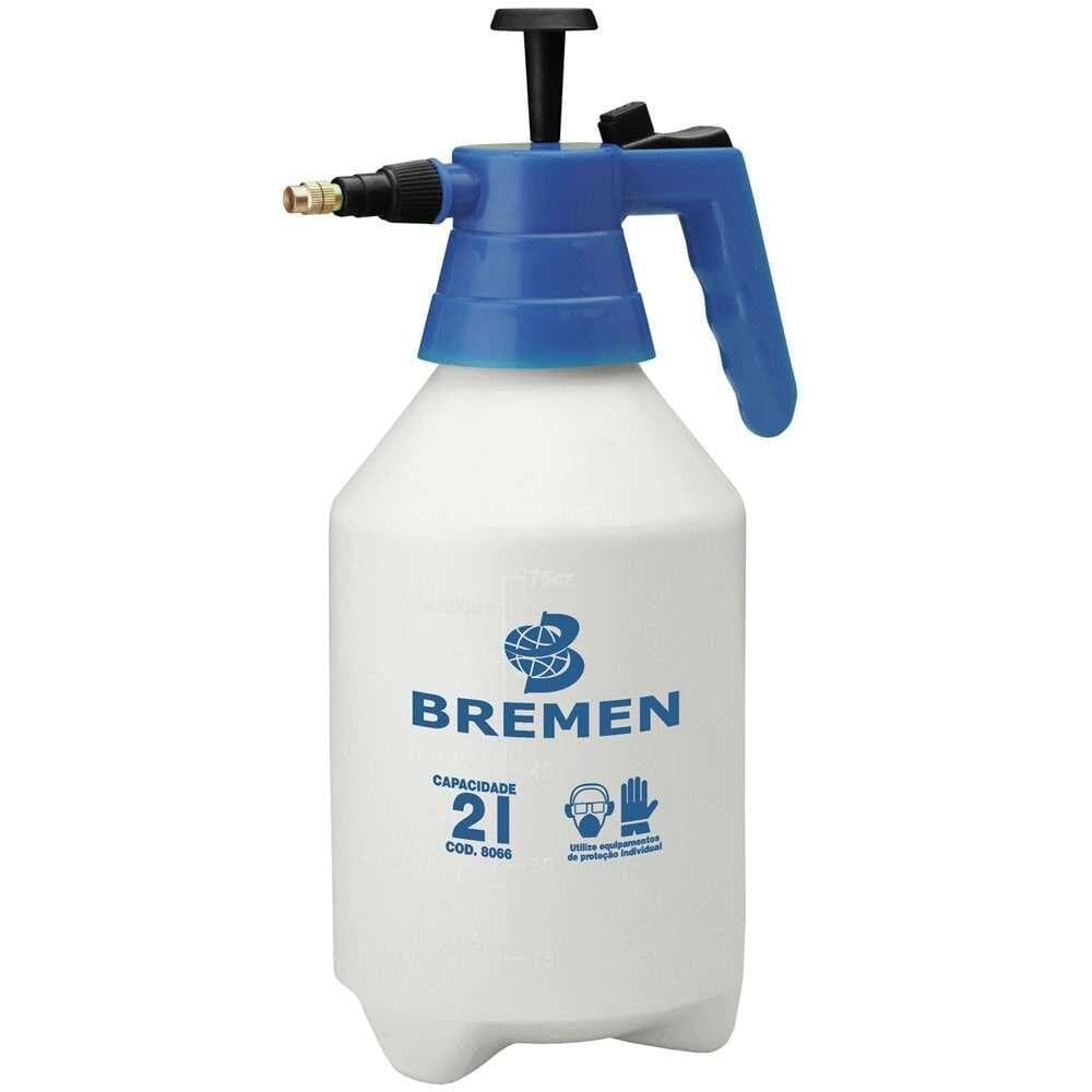 Pulverizador Borrifador Manual de Pressão 2L Bremen