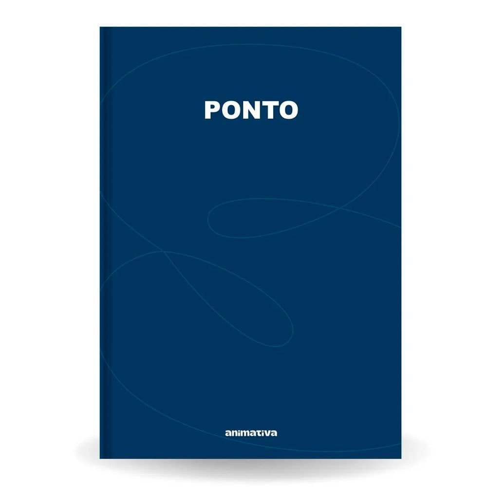 Livro Ponto Capa Dura Grande 50 Folhas Animativa