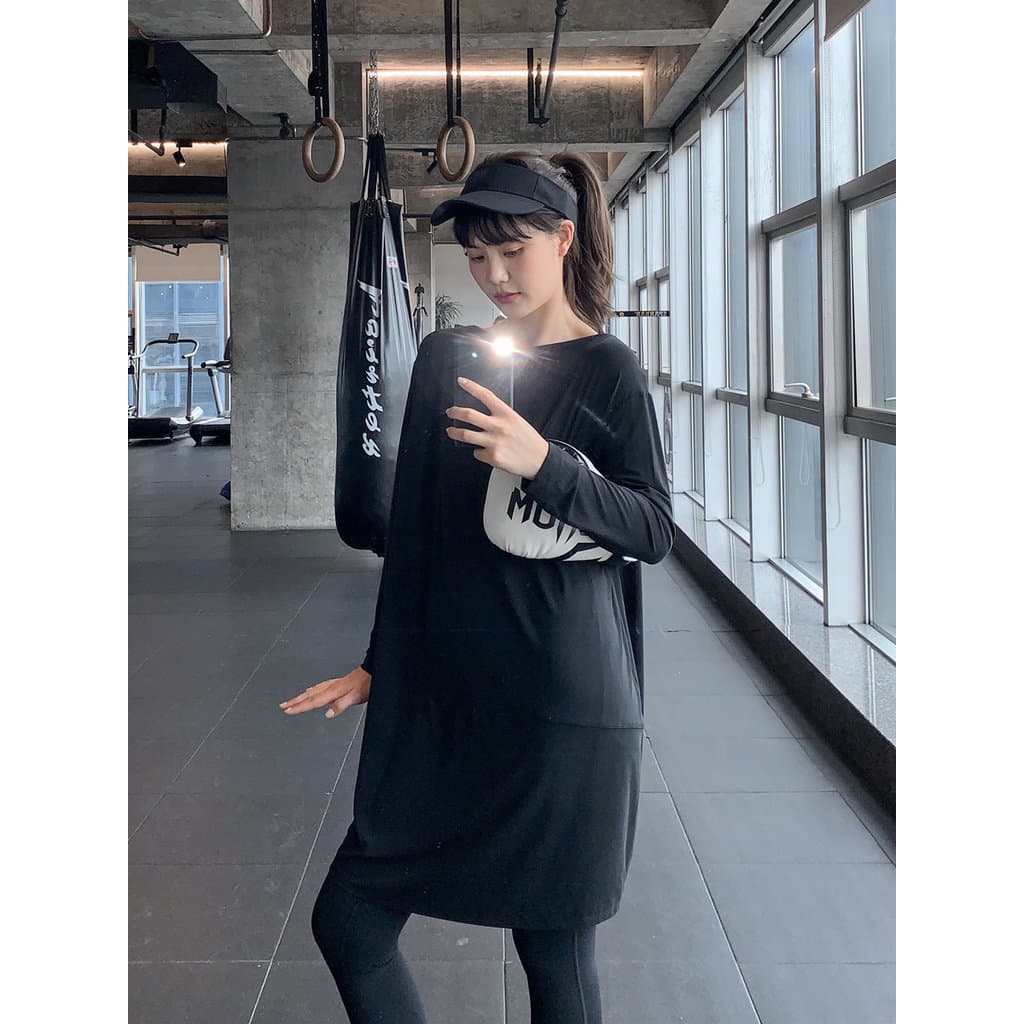 Solto tamanho grande gordura mm feminino Fitness wear Yoga wear esportes topo de secagem rápida correndo blusa capa náde