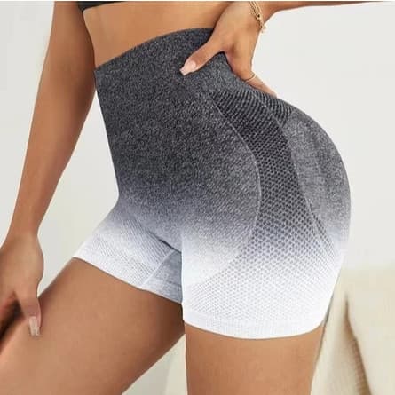 Short Fitness Degrade Fitness Yoga bicolor