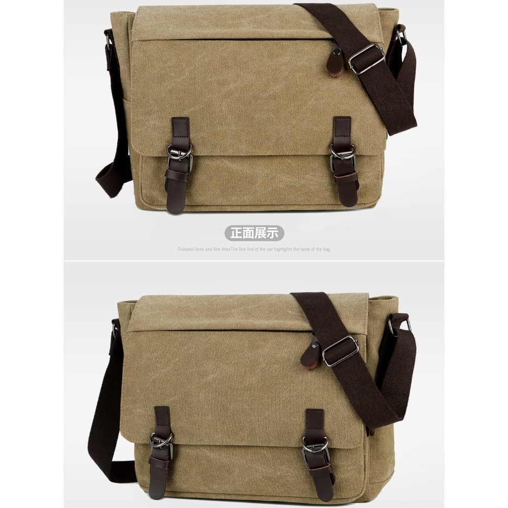 Bolsa de lona grossa masculina de grande capacidade bolsa de viagem de negócios estudante universitário bolsa escolar Ca