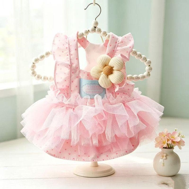 Cão verão vestido de princesa vestido de verão estilo fino estilo ocidental pequeno cão de tamanho médio estilo ocidenta
