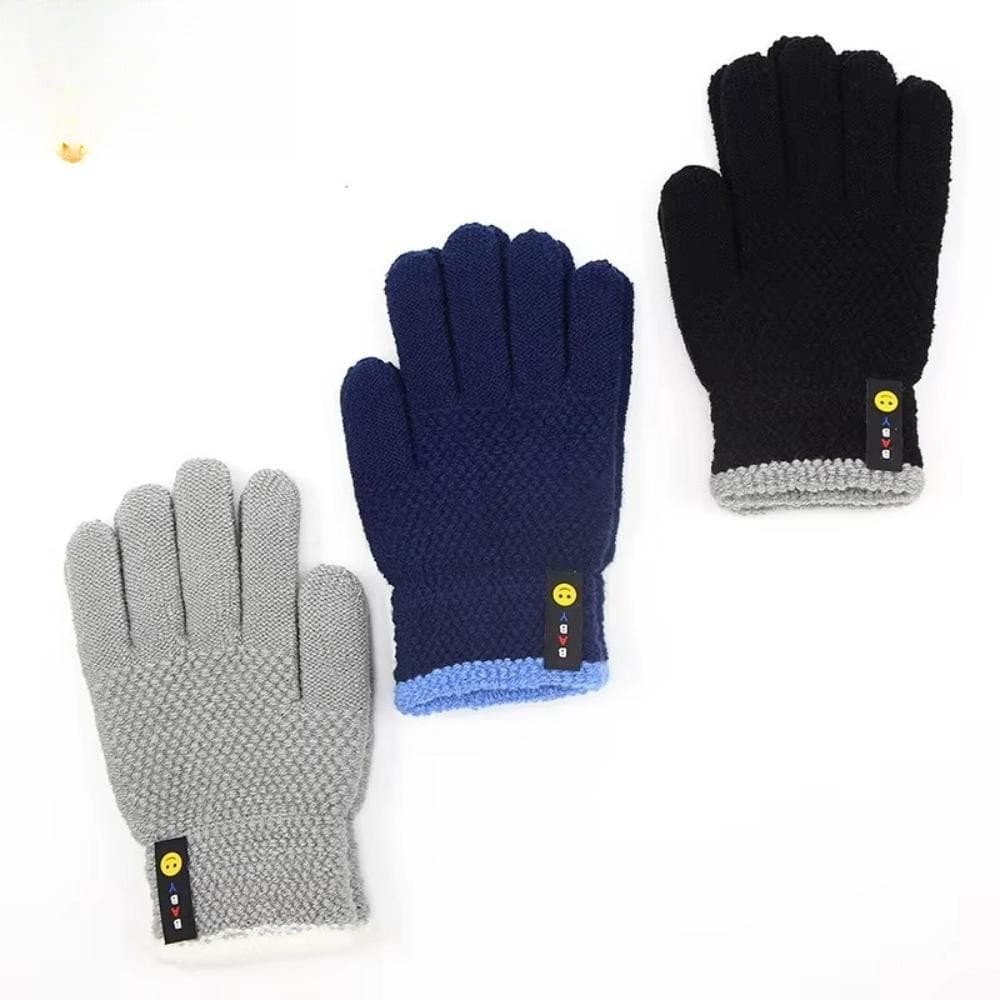 EO Luvas De Inverno , Acessórios Infantis Grossos , Lindas Malha Para Meninos E Meninas
