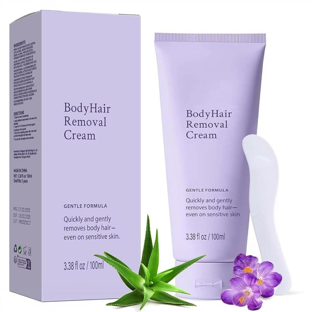 Remoção de Pelos para Mulheres - Nádegas, Corpo, Biquíni, Braços, Pernas - Depilador Suave para Pele Sensível - Removedo