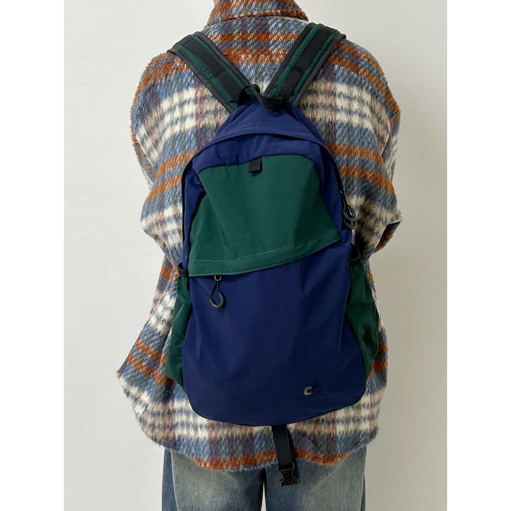 2026 verão contraste cor costura mochila das mulheres dos homens grande capacidade leve à prova dwaterproof água estudan