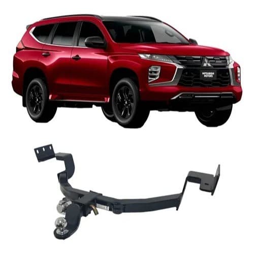 Engate Removível Mitsubshi Pajero Sport 2021 2022 2023 2024 2025  1.500kg Homologado