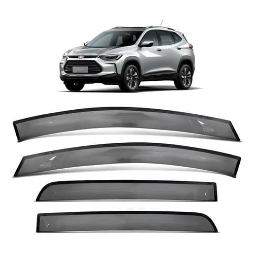 Calha De Chuva Defletor Slim Gm Tracker 2020 A 2021 4 Portas