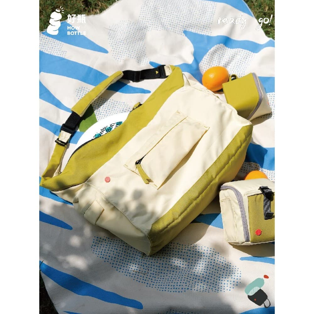 Boa garrafa HowBottle {Bolsa leve} Bolsa mensageiro esportiva de viagem de grande capacidade Bolsa de ginástica Bolsa de