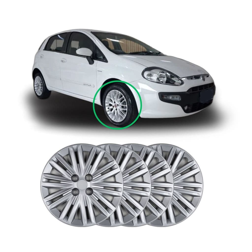 Jogo de 4 Calotas  FIAT PUNTO - ARO 15