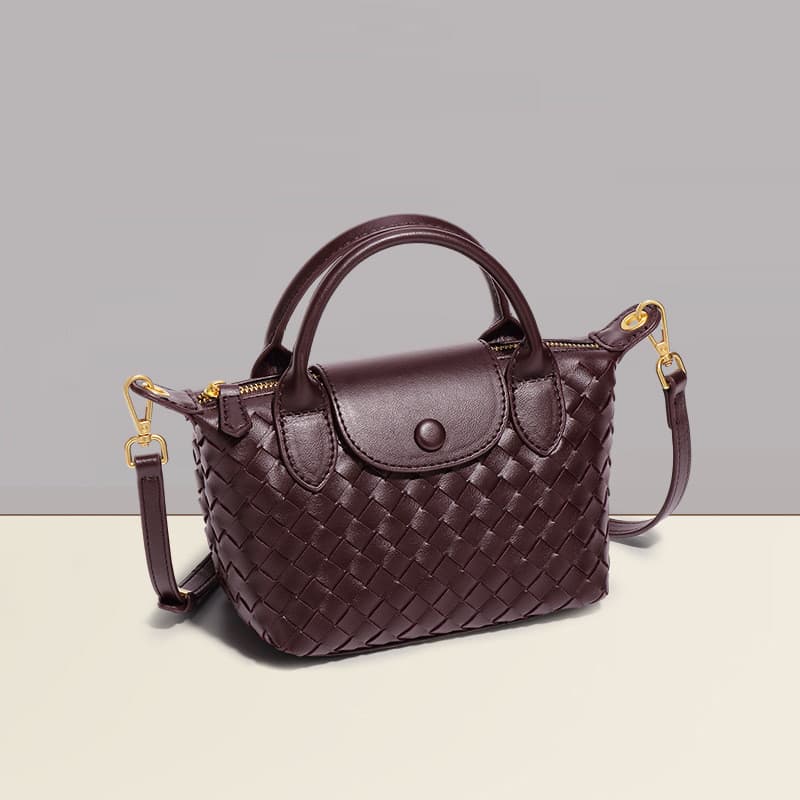 Mochila de Material PU portátil bolsa Crossbody mochila