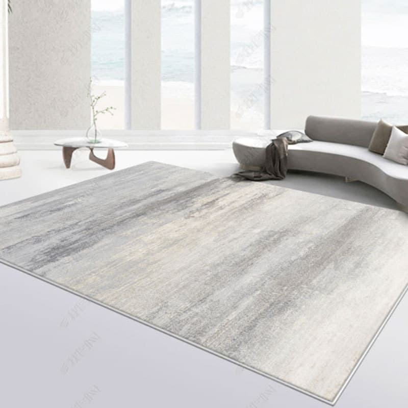 Tapete minimalista italiano cor lisa sala de estar mesa de centro cobertor estilo solitário moderno simples quarto cheio