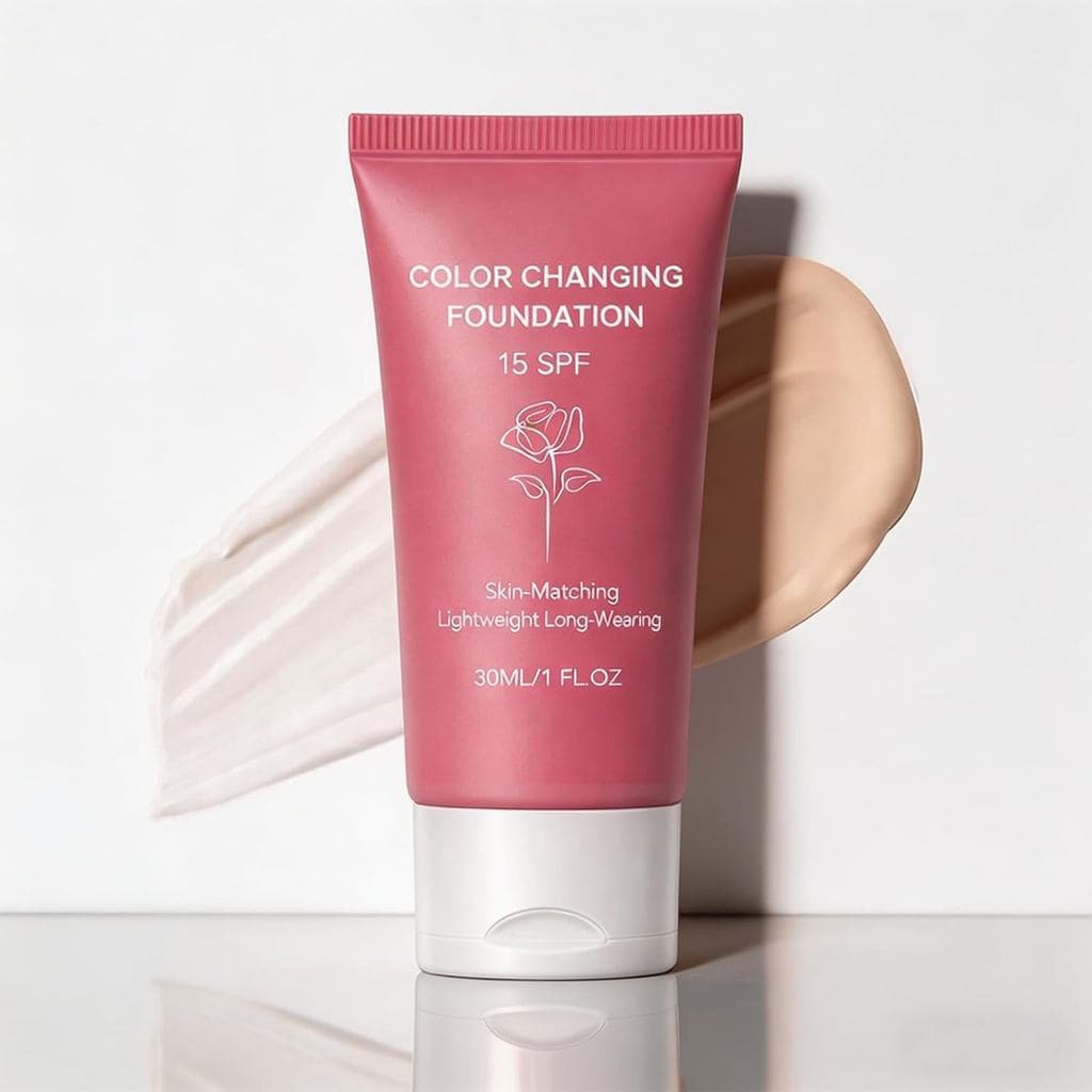 Base de Maquiagem para Pele Madura |   Maquiagem Líquida SPF15 30ml |   Ajuste Automático, Hidratação