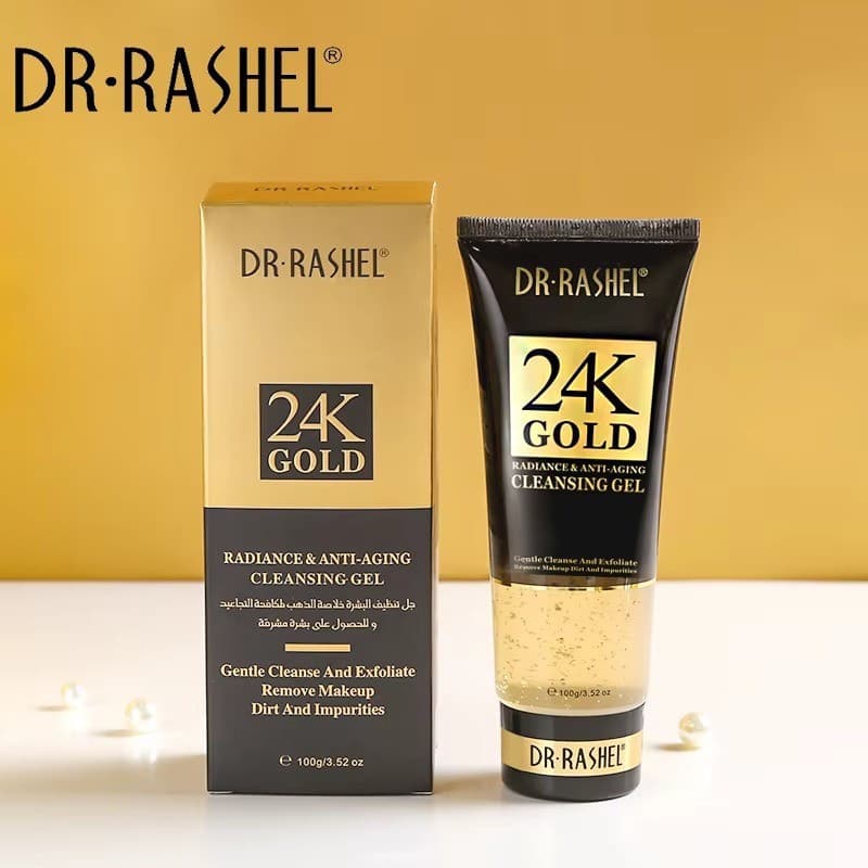 DR.RASHEL Gel de Limpeza Facial Anti-envelhecimento com Ouro 24K